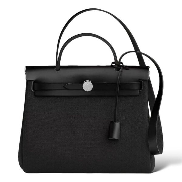 Hermes Herbag 31 Zip Black PHW