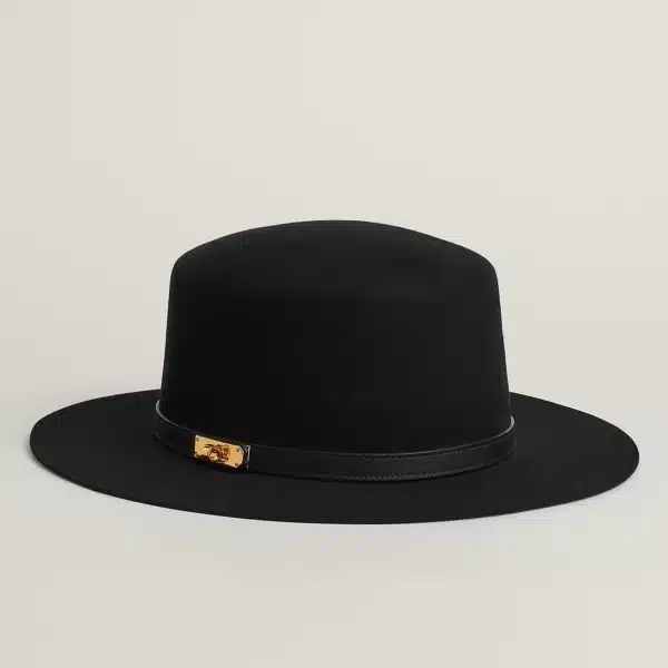 Hermes Hat hampton felt Etoupe