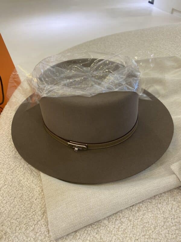 Hermes Hat hampton felt Etoupe - Image 2