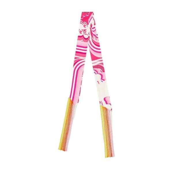 Hermes Twilly Rose fringed