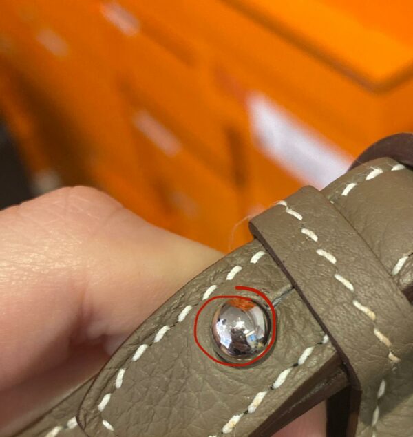 Hermes Kelly Depeche Etoupe Togo PHW - Image 6