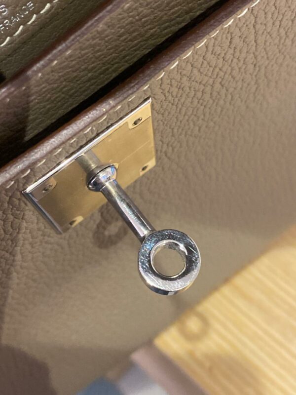 Hermes Kelly Depeche Etoupe Togo PHW - Image 5