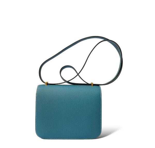 Hermes Constance 18 Bleu Jean Epsom GHW - Image 2