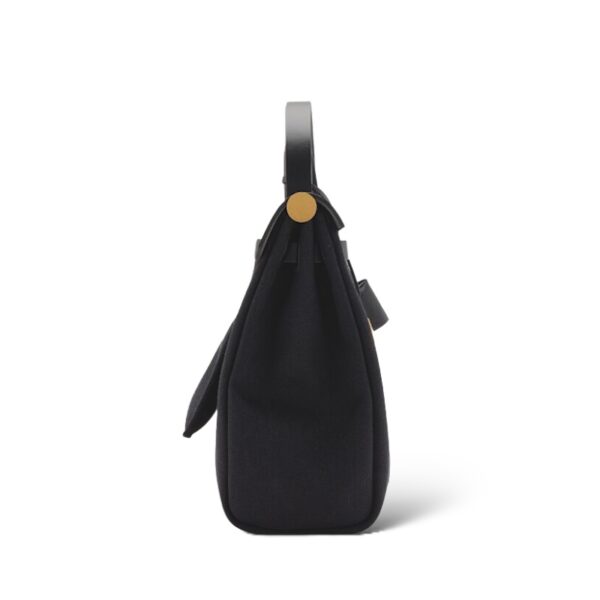 Hermes Herbag Zip 31 Black GHW - Image 3