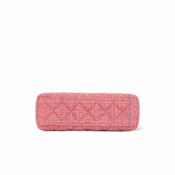 Chanel Pink Tweed Bag - Image 4