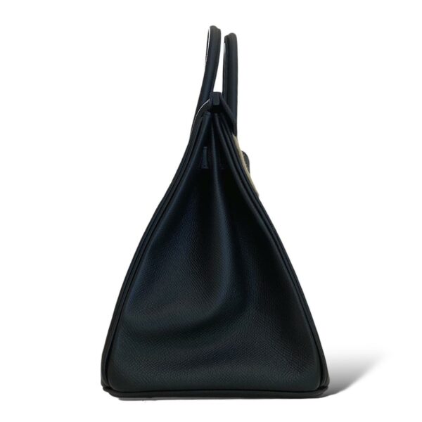 Hermes Birkin 30 Black Epsom PHW - Image 3