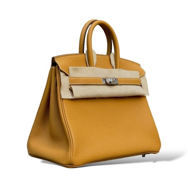 Hermes Birkin 25 Naturel Sable Togo PHW - Image 2