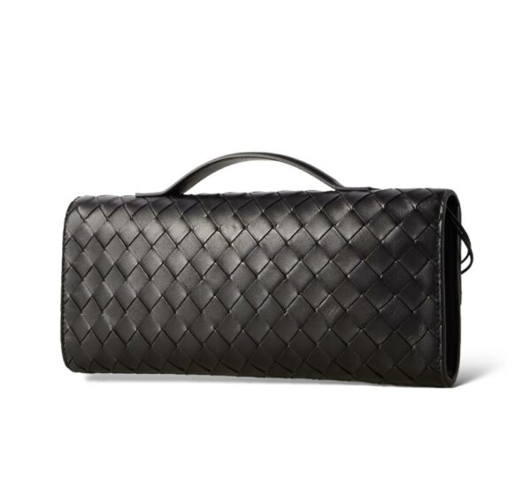Bottega Veneta Long Andiamo Lntrecciato Leather Clutch - Image 2