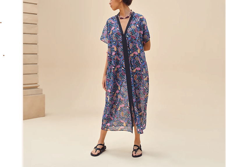 Hermes En roue libre beach Caftan Size 00 The Luxury Flavor Hermes En roue libre beach Caftan Size 00 The Luxury Flavor