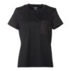 【新品】  HERMES / エルメス | T-SHIRT DROIT POCHE BRODEE カットソー | 38 | ブラック | レディース Hermes Droit Poche Brodee T-shirt Noir 38 – The Luxury Flavor