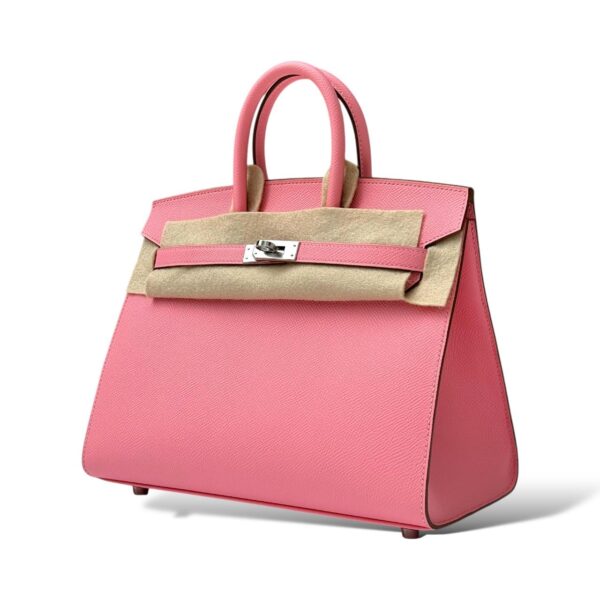 Hermes Birkin 25 Rose Confetti Epsom PHW - Image 5
