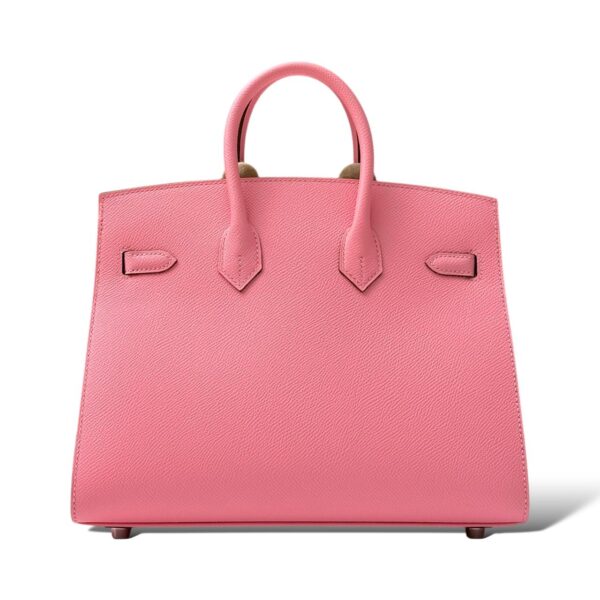 Hermes Birkin 25 Rose Confetti Epsom PHW - Image 4