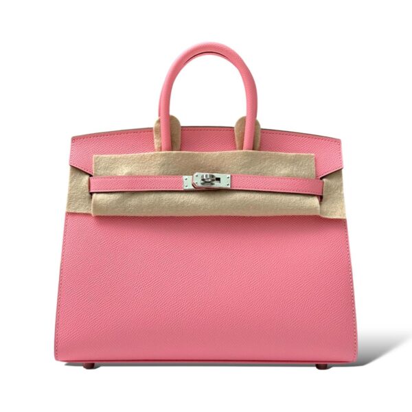Hermes Birkin 25 Rose Confetti Epsom PHW