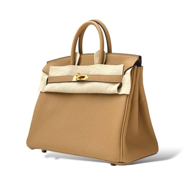Hermes Birkin 25 Biscuit Togo GHW - Image 5