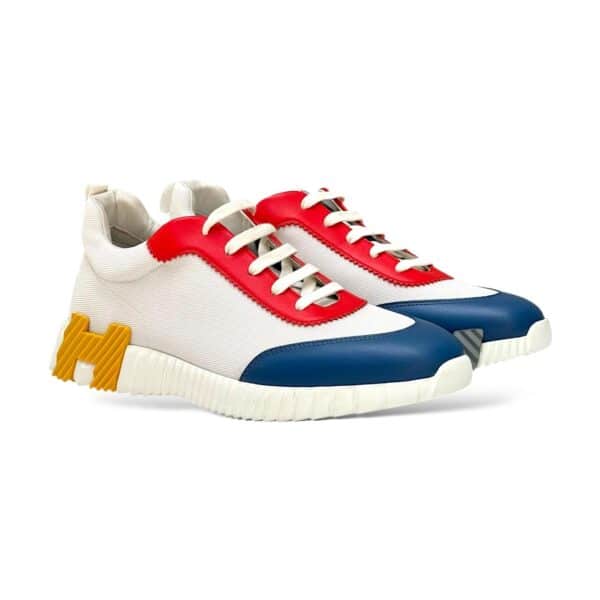 Hermes Bouncing 43.5 EU Multicolore Blanc Sneakers