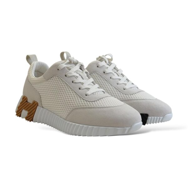 Hermes Bouncing 38.5 EU Blanc Sneakers