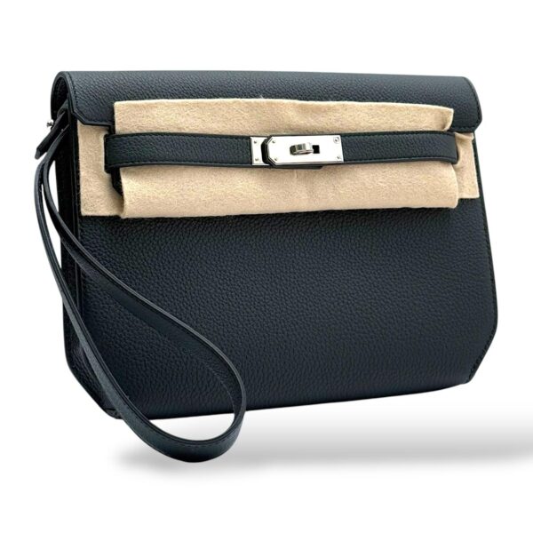 Hermes Kelly Depeche Mangrove Green Togo PHW - Image 2
