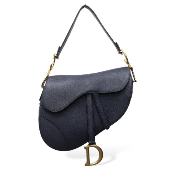 Dior Saddle Deep Ocean Bleu Medium Bag