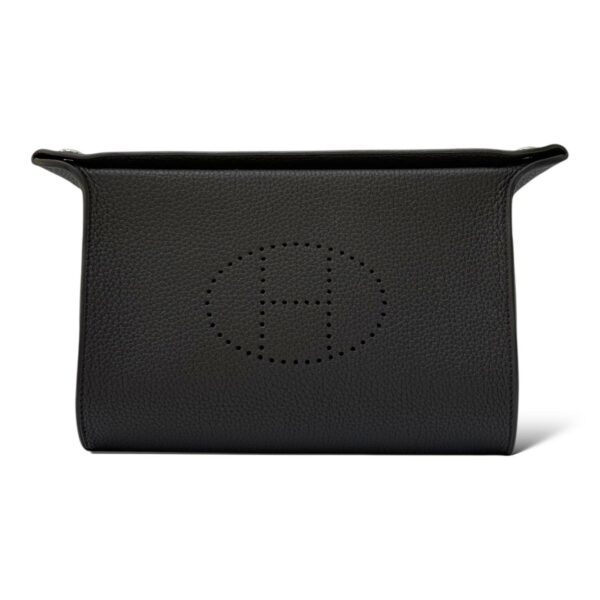Hermes Videpoches Black PHW - Image 2