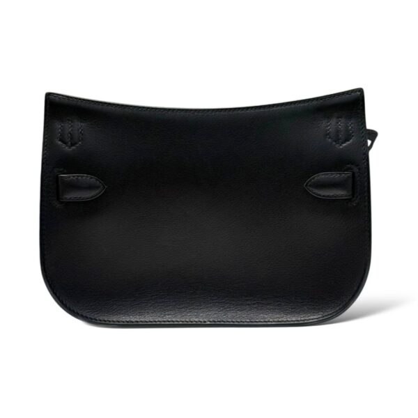 Hermes Mini Jypsiere Evergraine Black PHW - Image 4