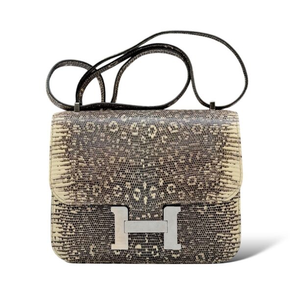 Hermes Constance 18 Ombre Lizard PHW