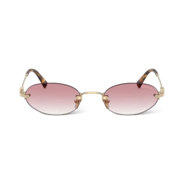 Miu Miu Logo Gradient Pink lenses Sunglasses