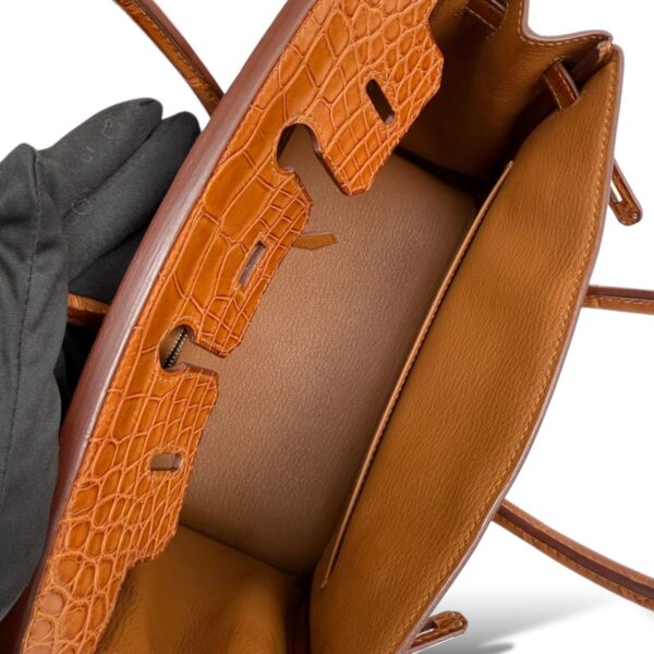 Hermes Birkin 25 Gold Touch Togo PHW - Image 7