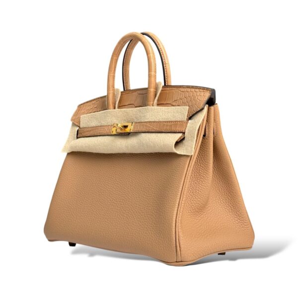 Hermes Birkin 25 Chai Touch GHW - Image 4