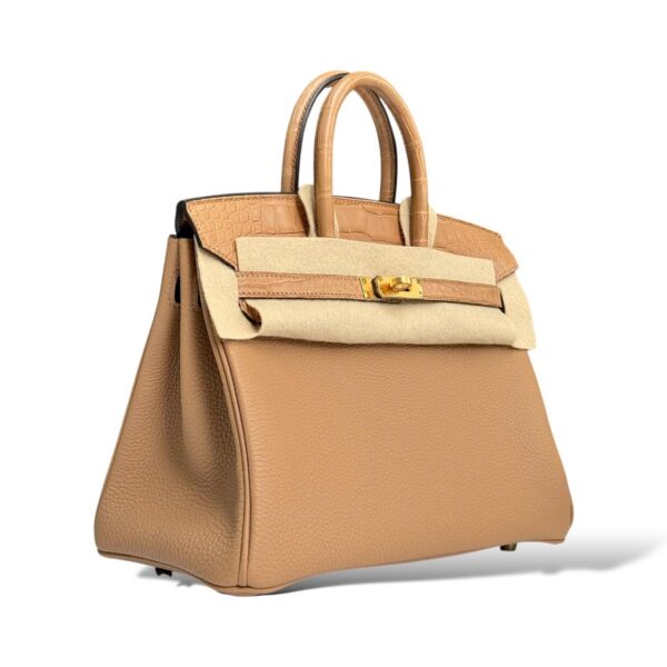Hermes Birkin 25 Chai Touch GHW - Image 2