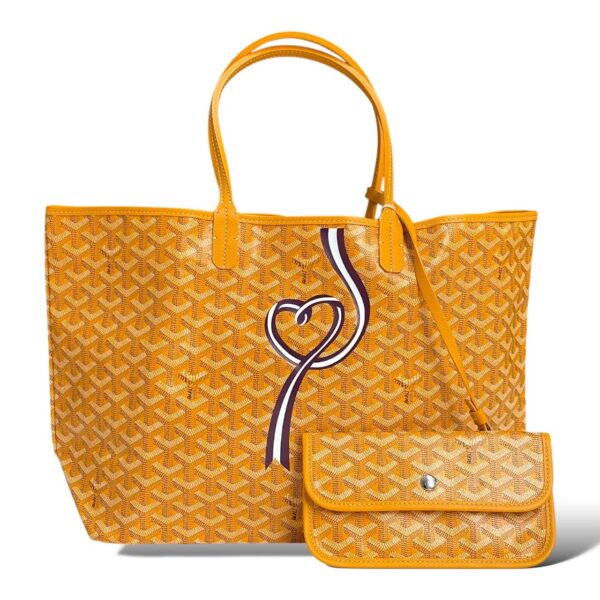 Goyard Yellow St. Louis Tote Bag PM