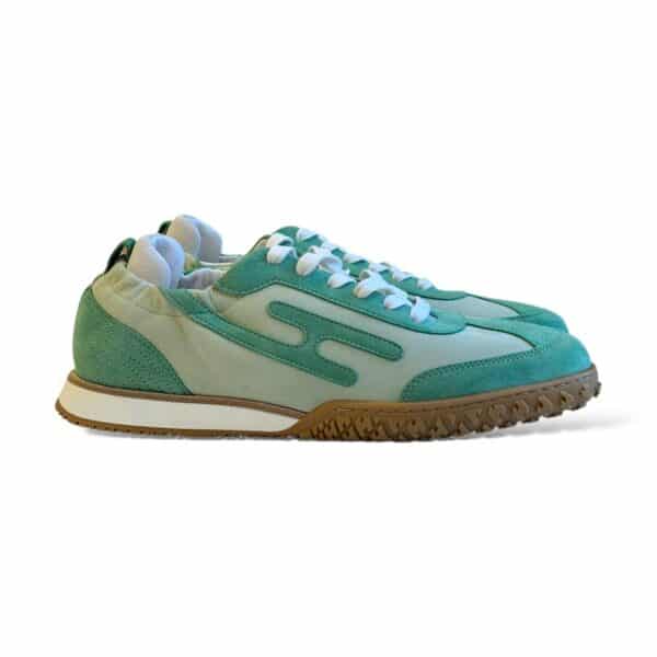 Hermes Jet 39 EU Vert de Mer/Vert Opaline Sneakers - Image 2
