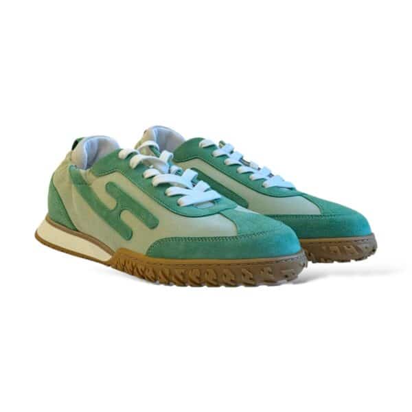 Hermes Jet 39 EU Vert de Mer/Vert Opaline Sneakers