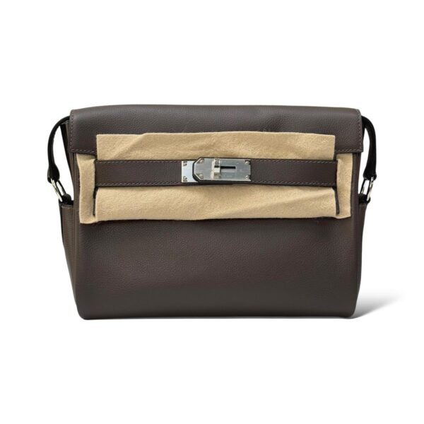 Hermes Kelly Messenger Ecorce Evercolor PHW PM
