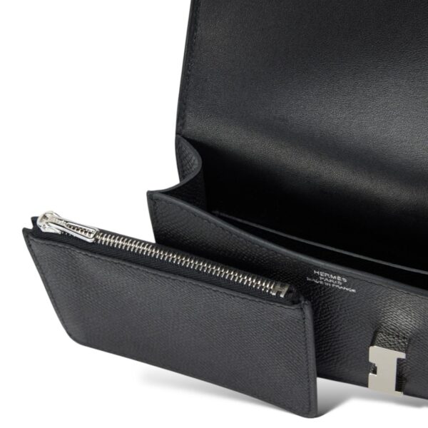 Hermes Constance Slim Black Epsom PHW - Image 4