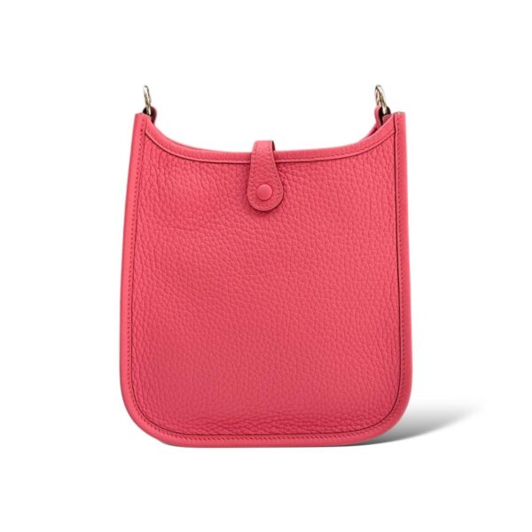 Hermes Mini Evelyne Rose Azalee PHW - Image 5