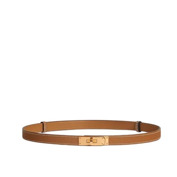Hermes Kelly Belt Gold GHW