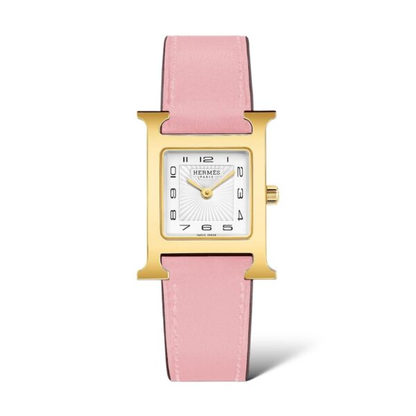 Hermes Heure H Rose Sakura Small Model 25mm
