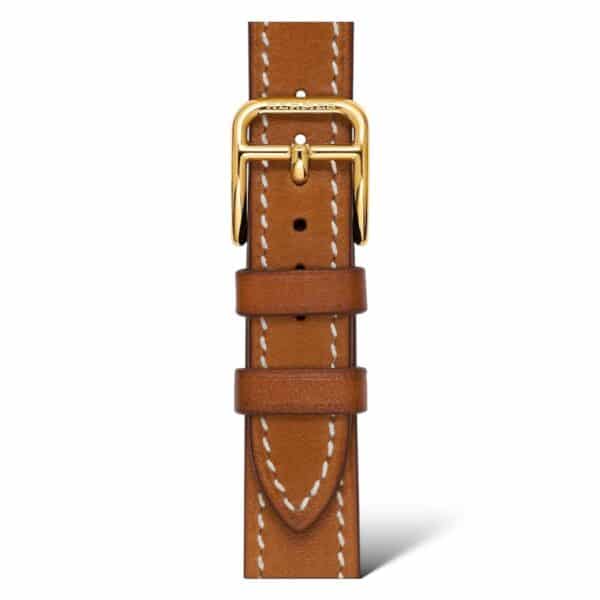 Hermes Heure H Small model 25 mm Fauve Barenia Single Tour Watch Strap