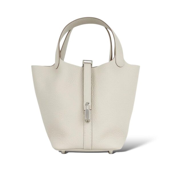 Hermes Picotin Lock 18 Craie Clemence PHW
