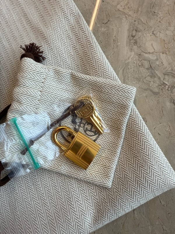 Hermes Picotin 22 Gold Clemence GHW - Image 4