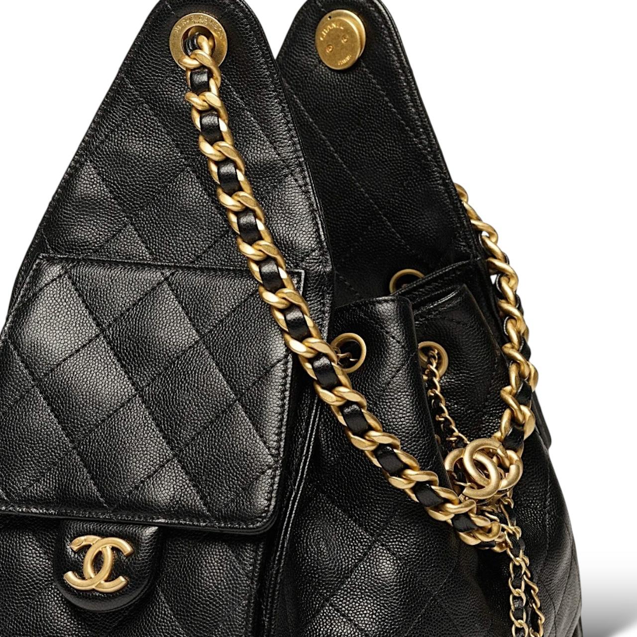 CHANEL 25 Black Small Handbag – The Luxury Flavor