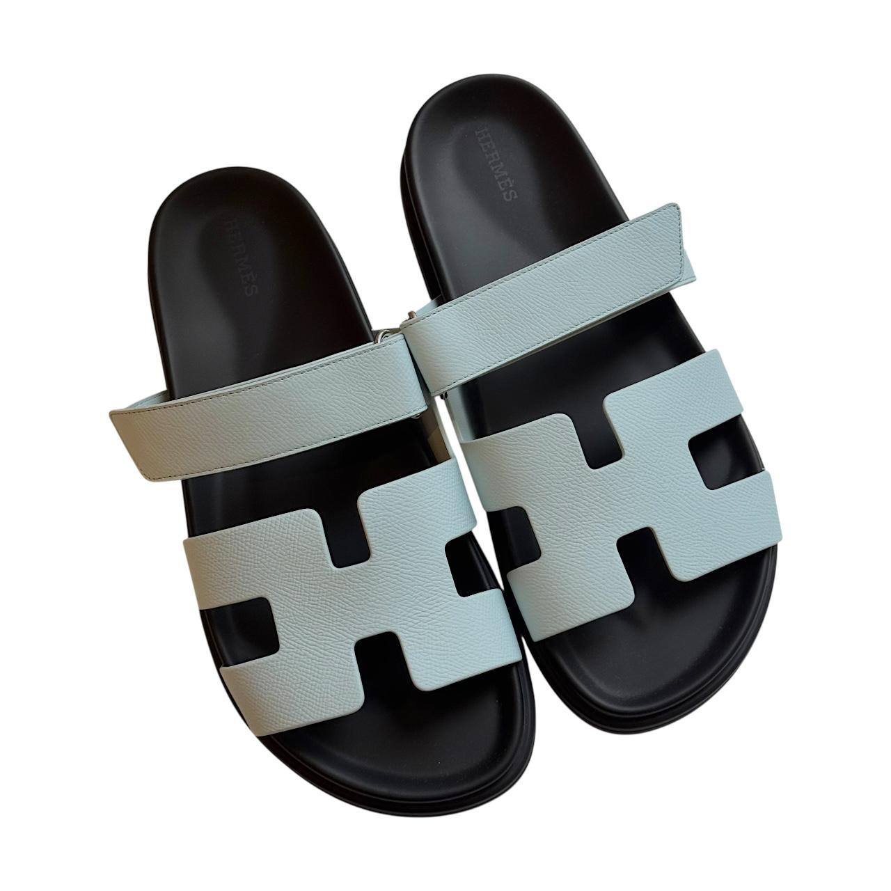 Hermes Chypre 41.5 EU Bleu Brume - Image 2