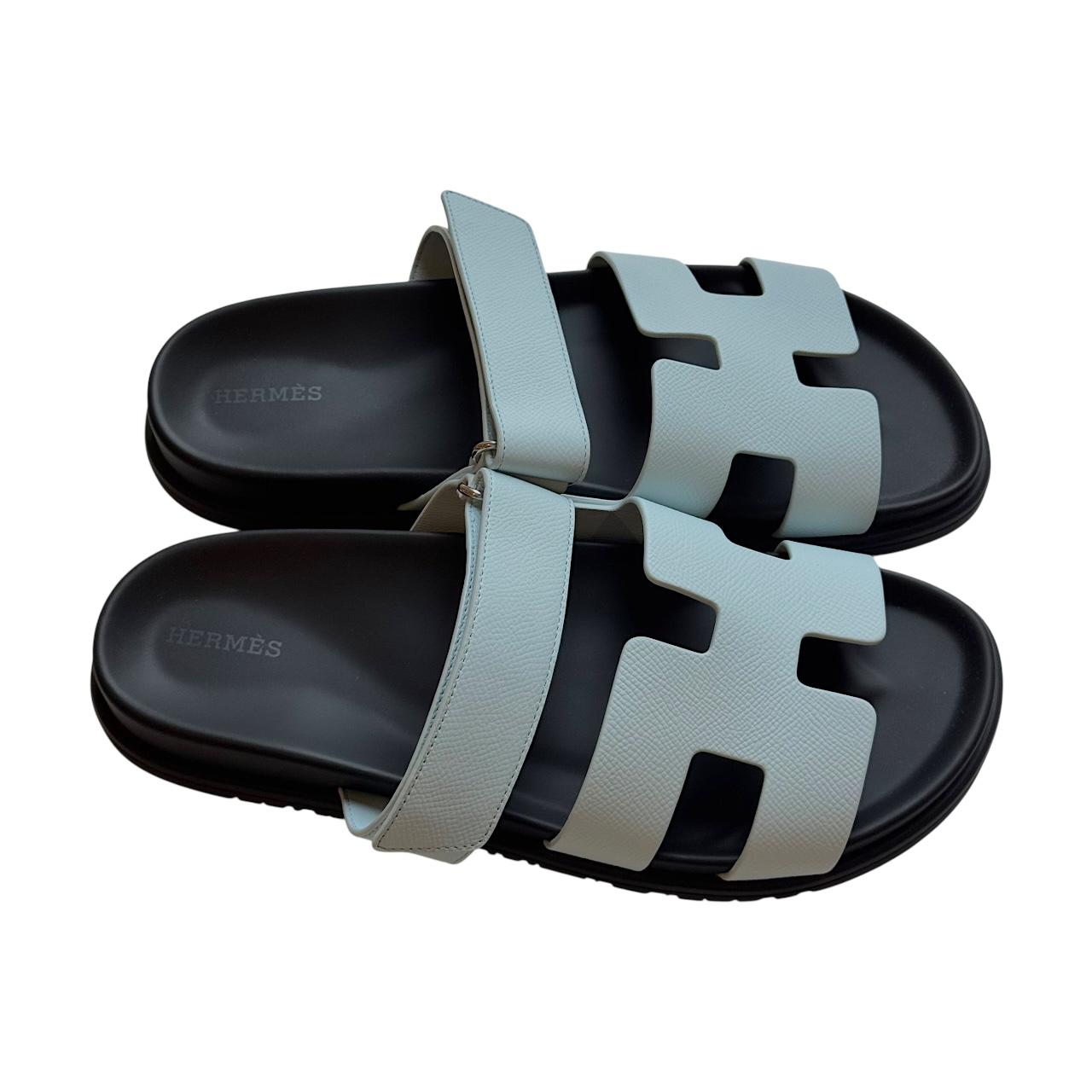 Hermes Chypre 41.5 EU Bleu Brume - Image 3