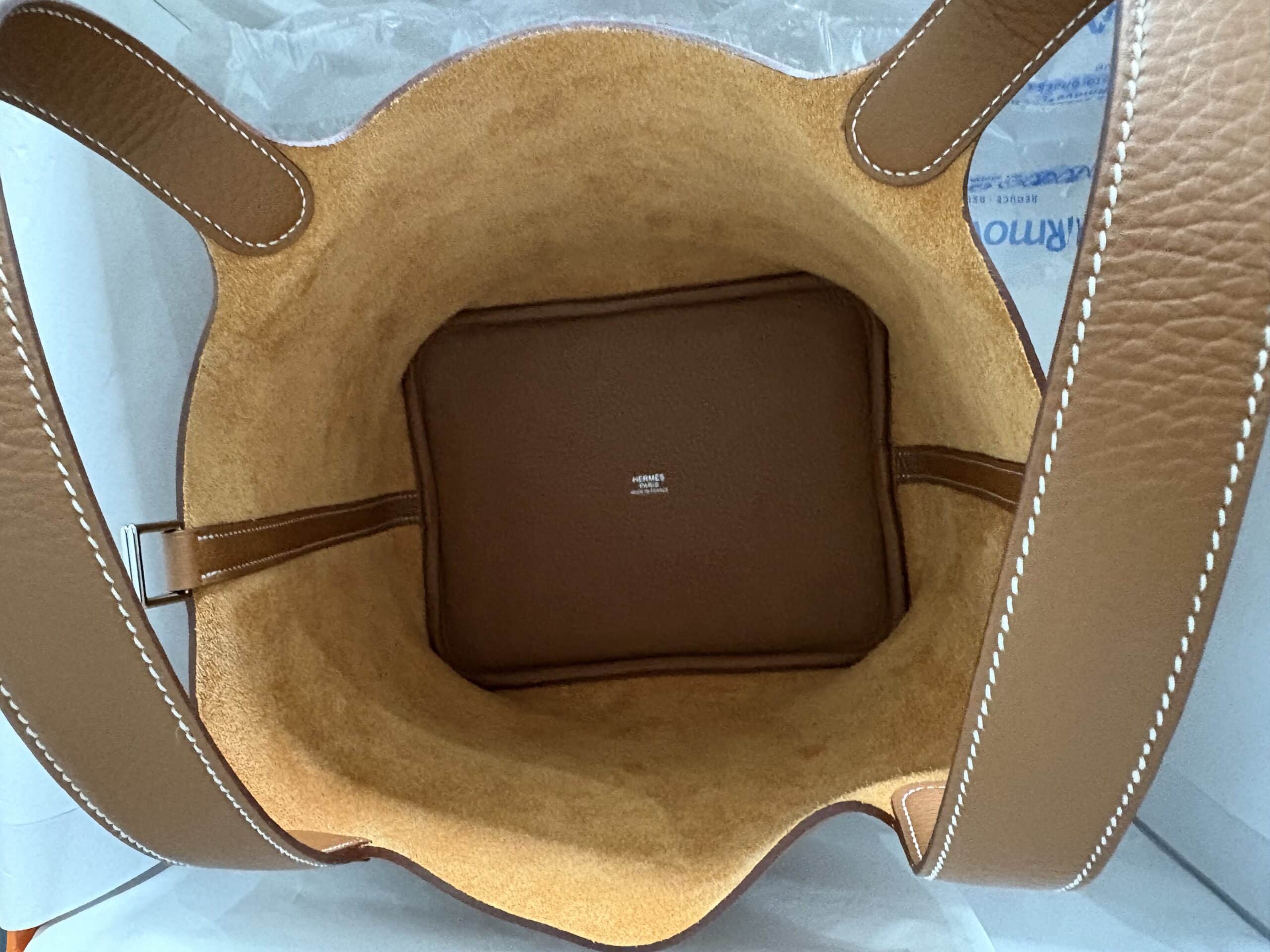 Hermes Picotin 22 Gold Clemence PHW - Image 4