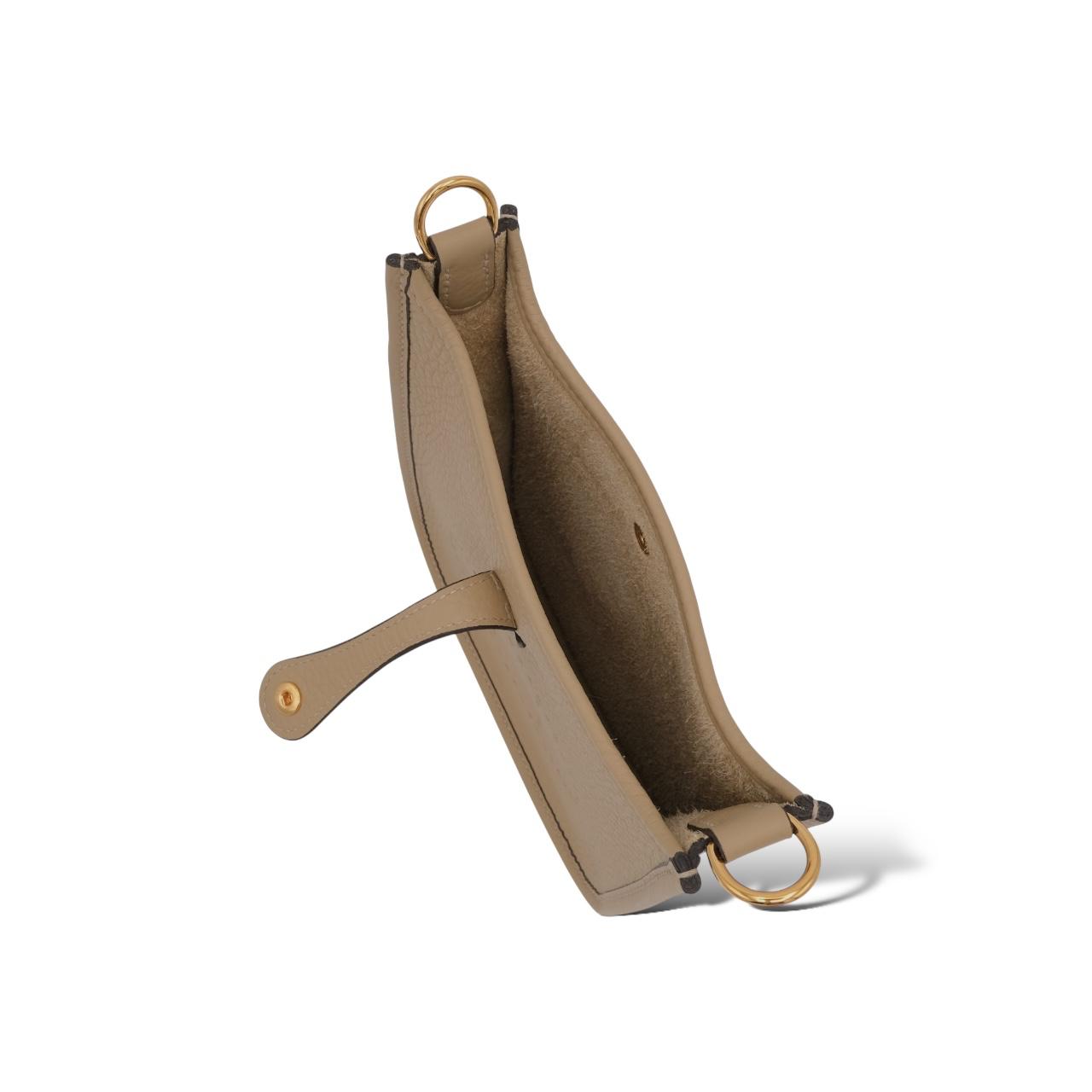 Hermes Mini Evelyne Trench Clemence GHW - Image 3