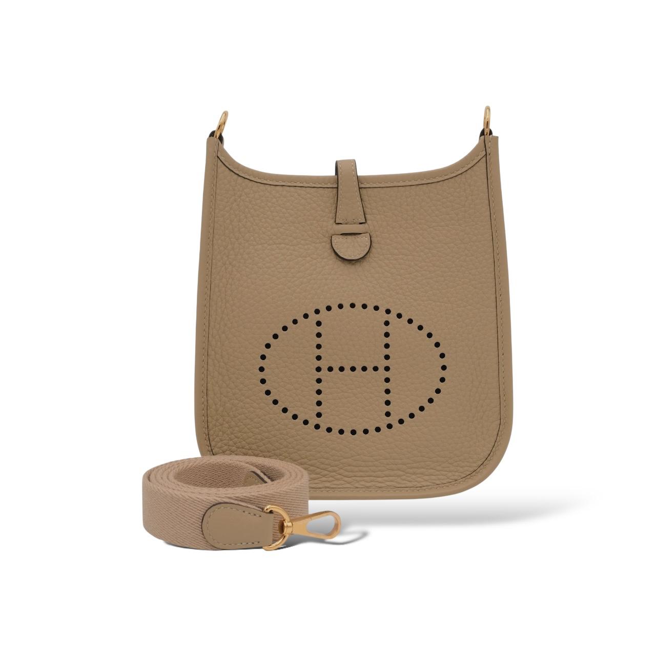 Hermes Mini Evelyne Trench Clemence GHW - Image 2