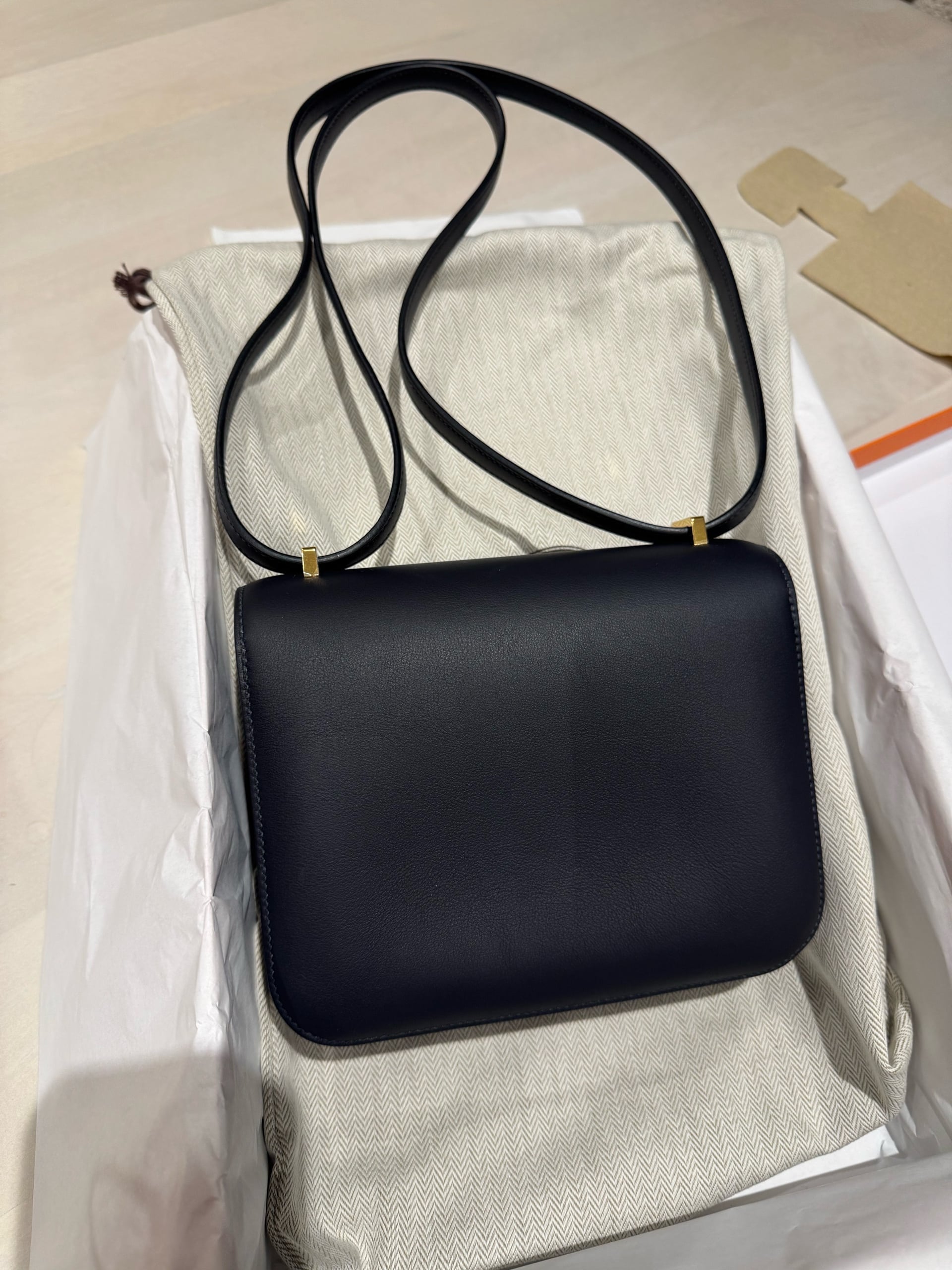 Hermes Constance 18 Caban Swift Leather GHW - Image 5