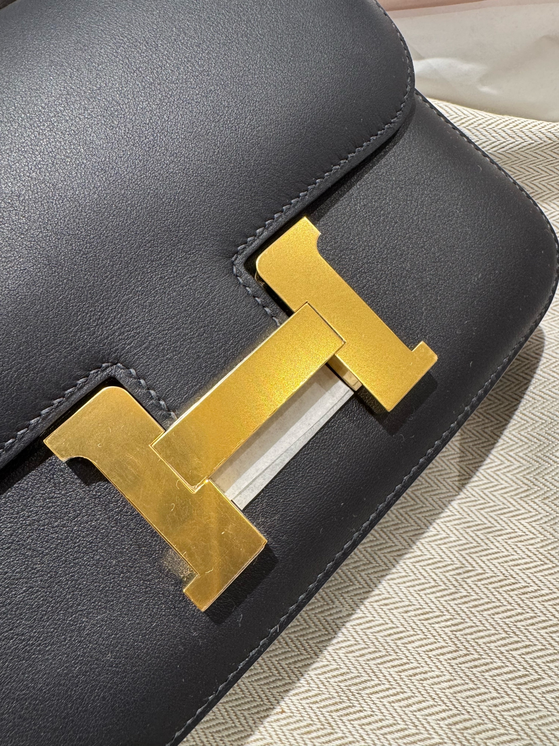 Hermes Constance 18 Caban Swift Leather GHW - Image 6