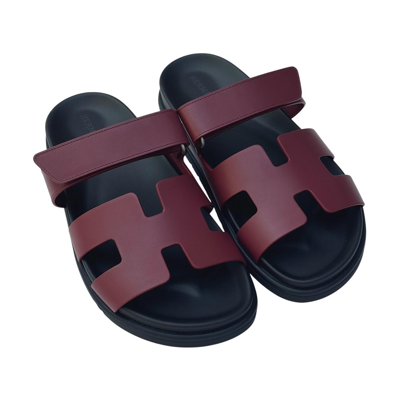 Hermes Chypre 39 Rouge H Calfskin - Image 2