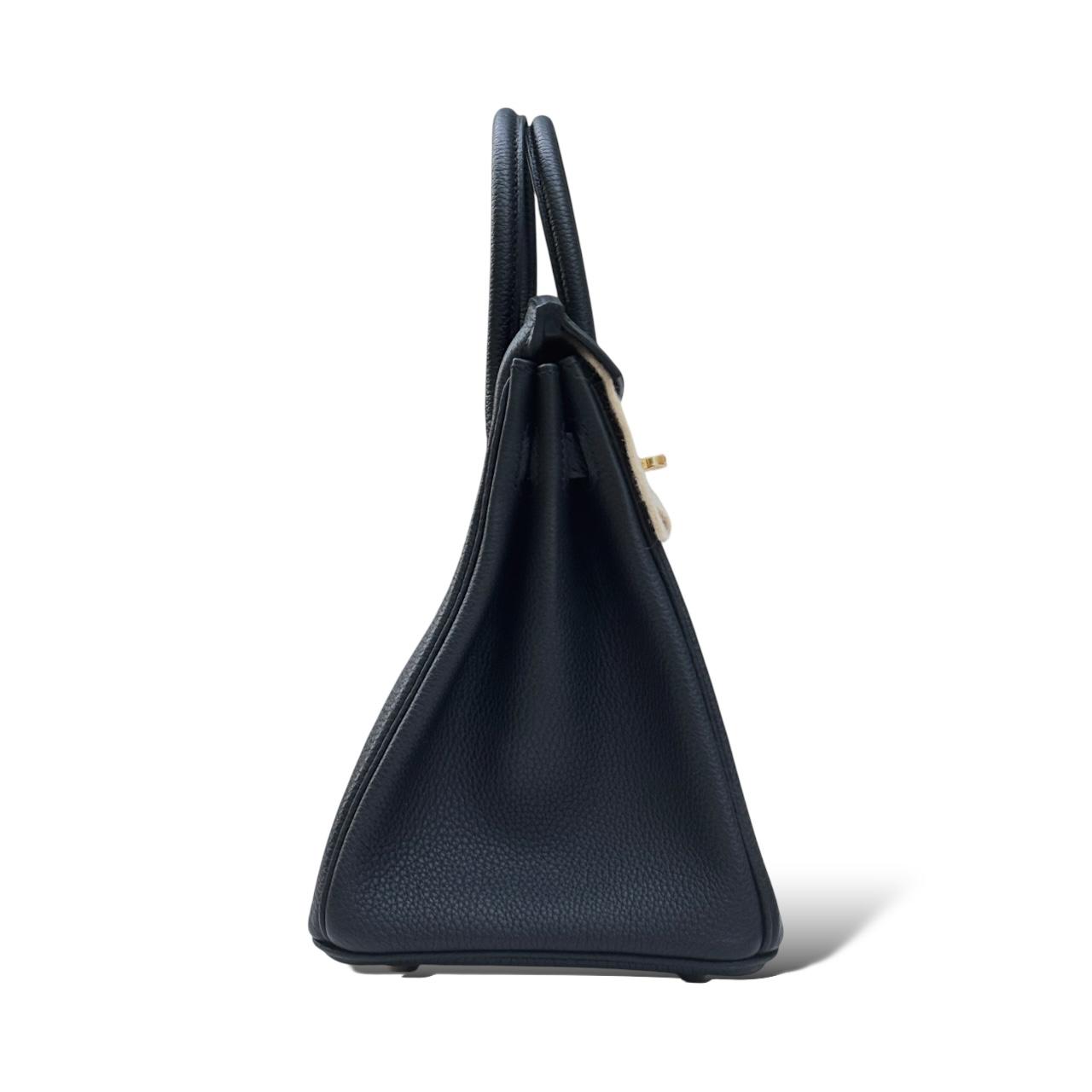 Hermes Birkin 25 Black Togo GHW - Image 3